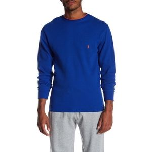 Polo Ralph Lauren Waffle-Knit Long-Sleeve Shirt